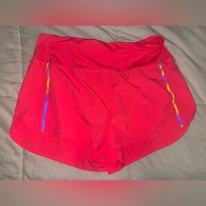 Women's neon pink Athletic Shorts